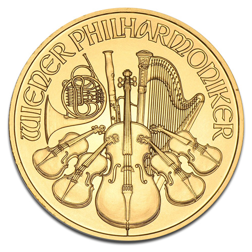 Vienna Philharmonic 1oz Gold Coin 2015