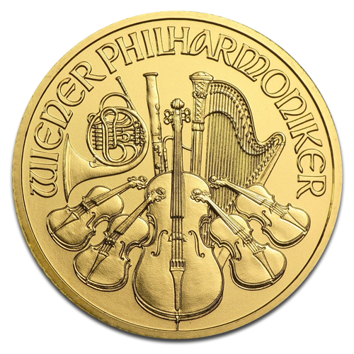 Vienna Philharmonic 1/2oz Gold Coin 2015