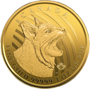 Call of the Wild "Bobcat " 1oz Gold Coin 2020 | .99999