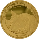 World Famous Dogs Border Collie 1oz Gold Coin 2025
