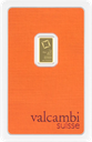 1 gram Gold Bar | Valcambi