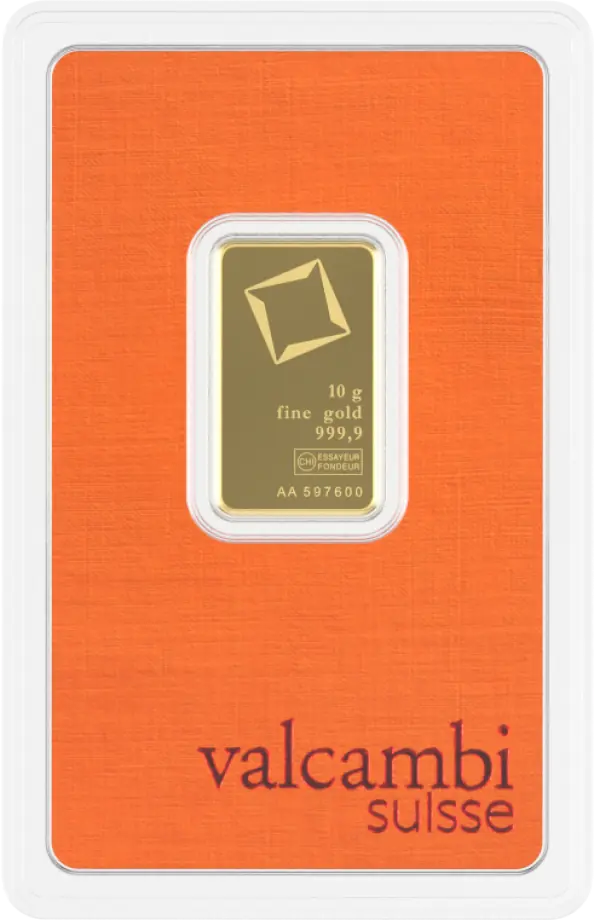 10g Gold Bar | Valcambi