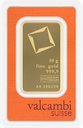 50g Gold Bar | Valcambi