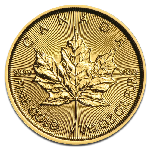Maple Leaf 1/10oz Gold Coin 2015