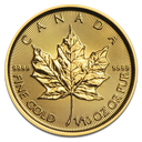 Maple Leaf 1/10oz Gold Coin 2015