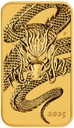 Dragon 1oz Goldcoin rectangular 2025
