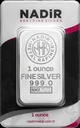 1oz Silver Bar | Nadir Metal Rafineri