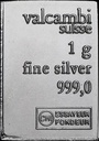 100 x 1g CombiBar® | Silver | Valcambi