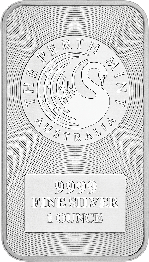 1oz Silver Bar | Perth Mint