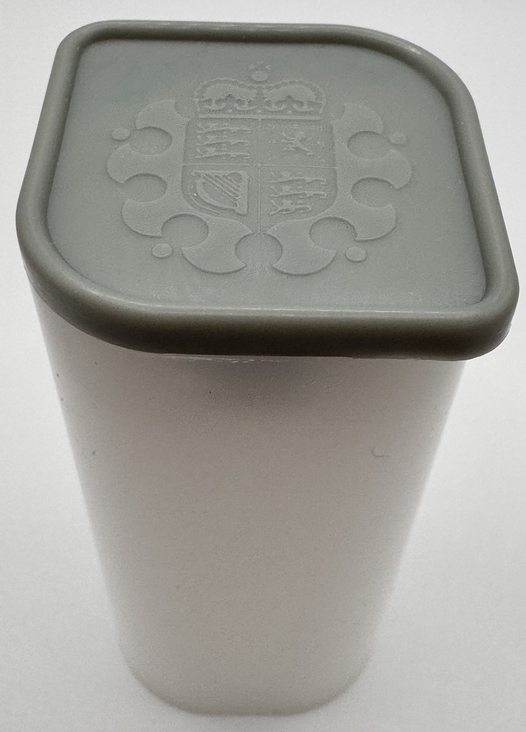 Original "Britannia" 1/4oz Silver Coin Tube - (empty)
