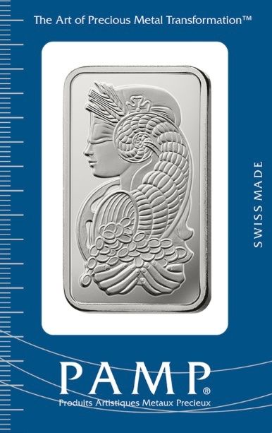 1oz Silver Bar | PAMP