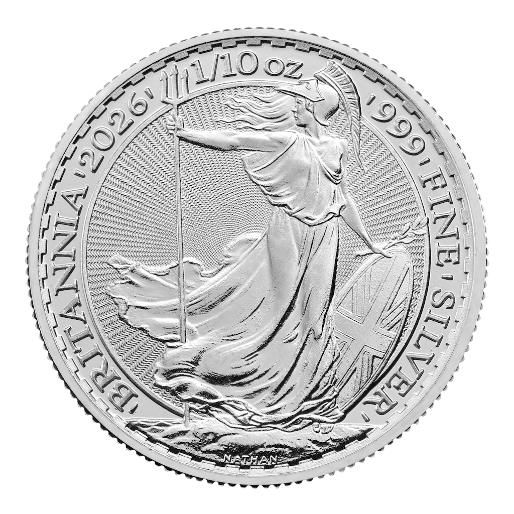 Britannia 1/10oz Silver Coin 2026