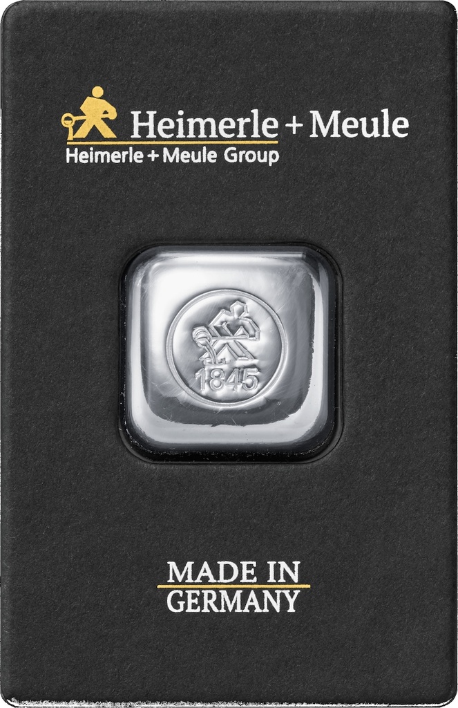 1oz Silver Bar | Heimerle + Meule