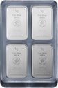 100 x 1g Silver Bar | Heimerle + Meule UnityBox