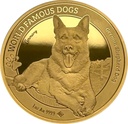 World Famous Dogs German Shepherd 1oz Gold Coin 2025