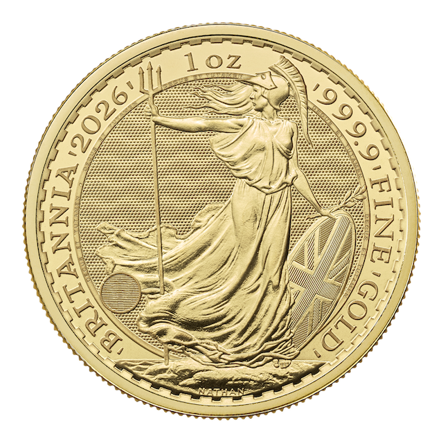Britannia 1oz Gold Coin 2026