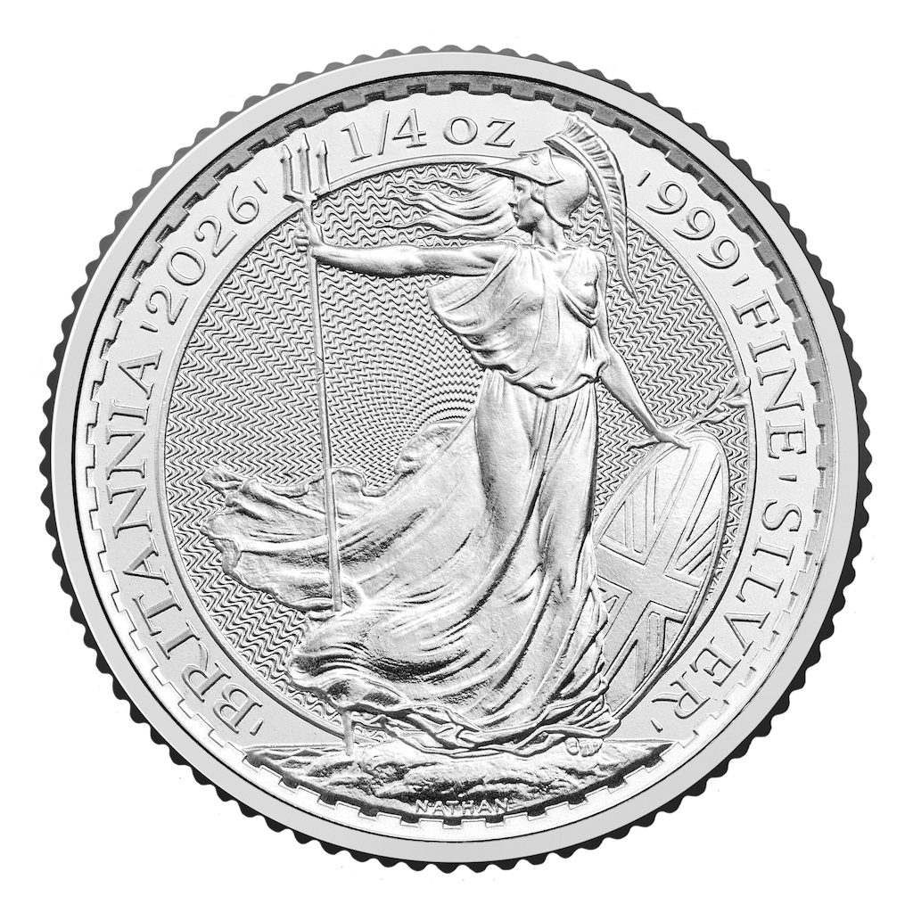 Britannia 1/4oz Silver Coin 2026 | margin scheme