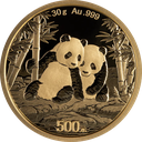 China Panda 30g Gold Coin 2026