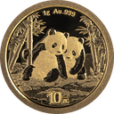 China Panda 1g Goldmünze 2026