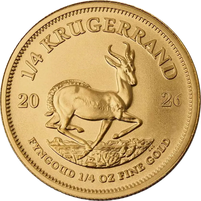 Krugerrand 1/4oz Gold Coin 2026