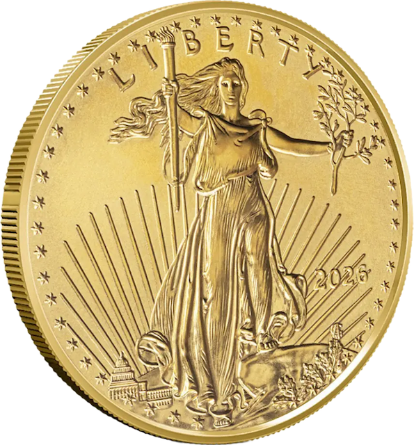 American Eagle 1/4oz Gold Coin 2026