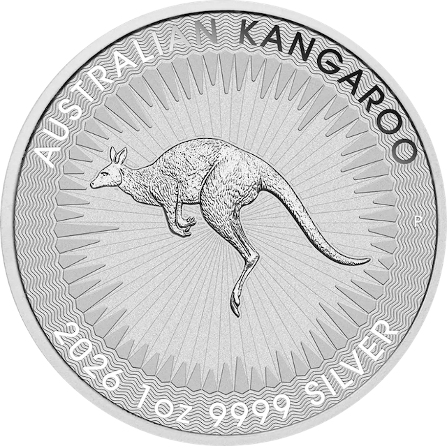 Kangaroo 1oz Silver Coin 2026 | margin scheme