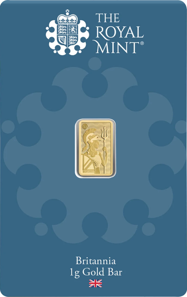 1 Gram Gold Bar | The Royal Mint - Britannia