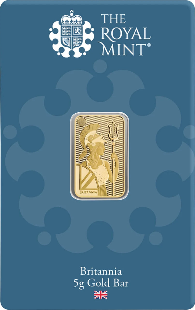 5 Gram Gold Bar | The Royal Mint - Britannia