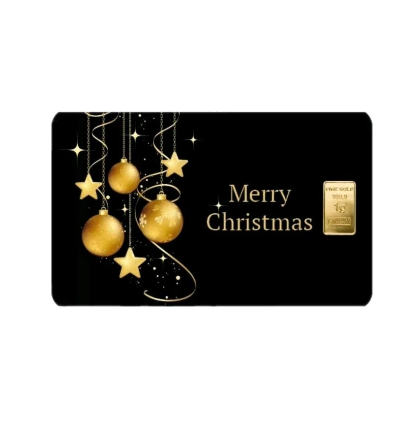 1g Gold Bar | Heimerle + Meule - Merry Christmas