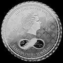 Tokelau Chronos 1oz Silver Coin 2020 | margin scheme