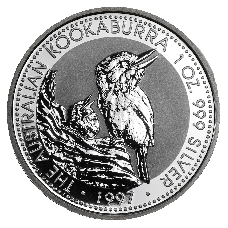 Kookaburra 1kg Silver coin  1997 | margin scheme