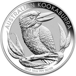 Kookaburra 10oz Silver Coin 2013 margin scheme