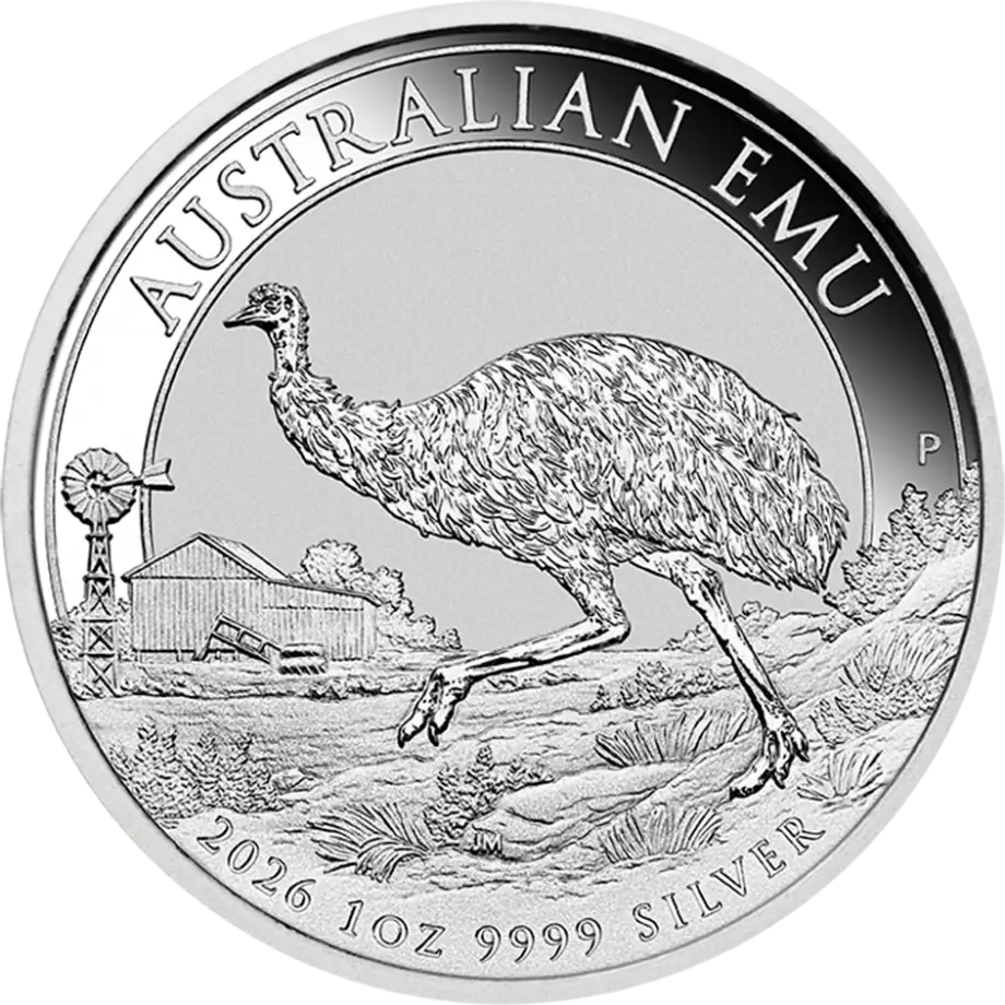 Australian Emu 1 oz Silver Coin 2026