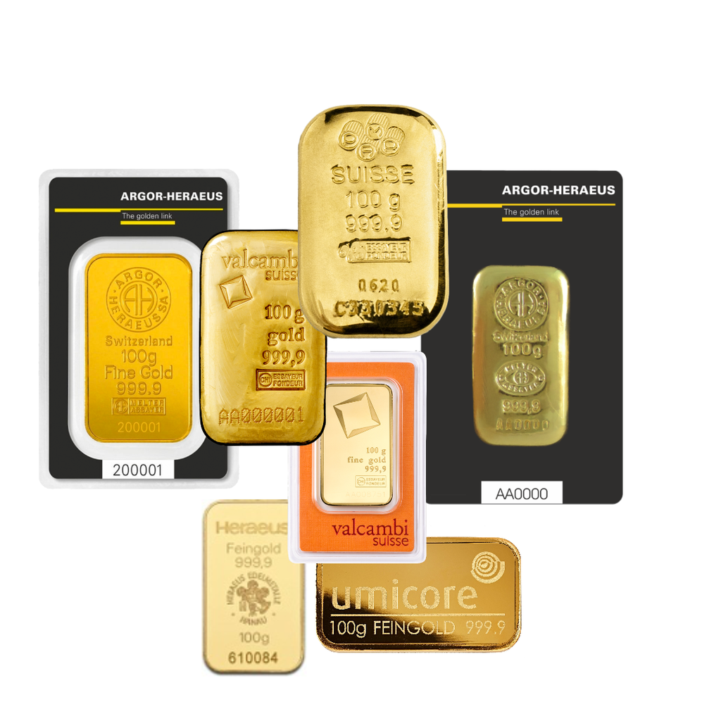 100 Gram Gold Bar | LBMA certified