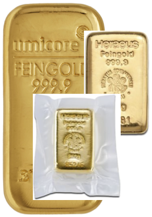 250 Grams Gold Bar | Pre Owned