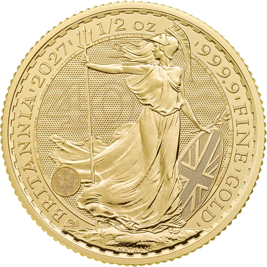 Britannia 1/2oz Gold Coin 2027