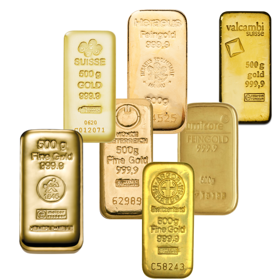 500 Grams Gold Bar | LBMA certified