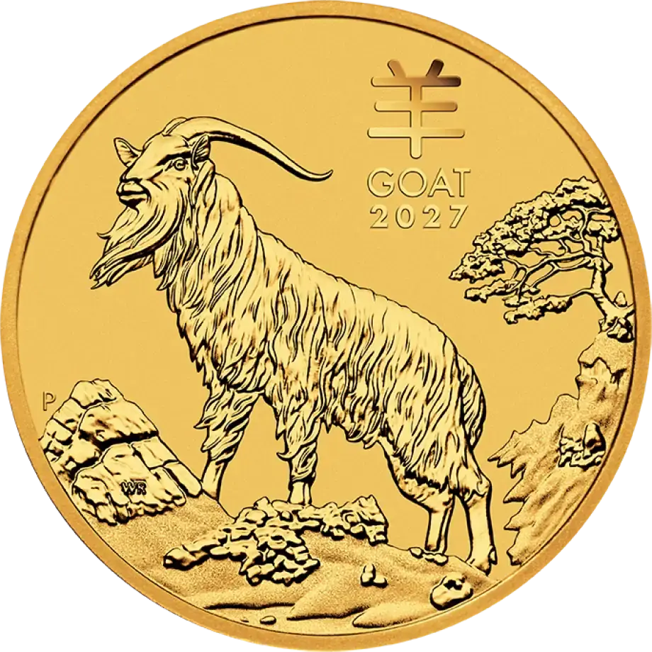 Lunar III Goat 1oz Gold Coin 2027