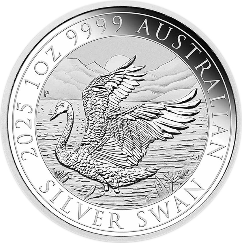 Australian Swan 1oz Silver Coin 2025 | margin scheme