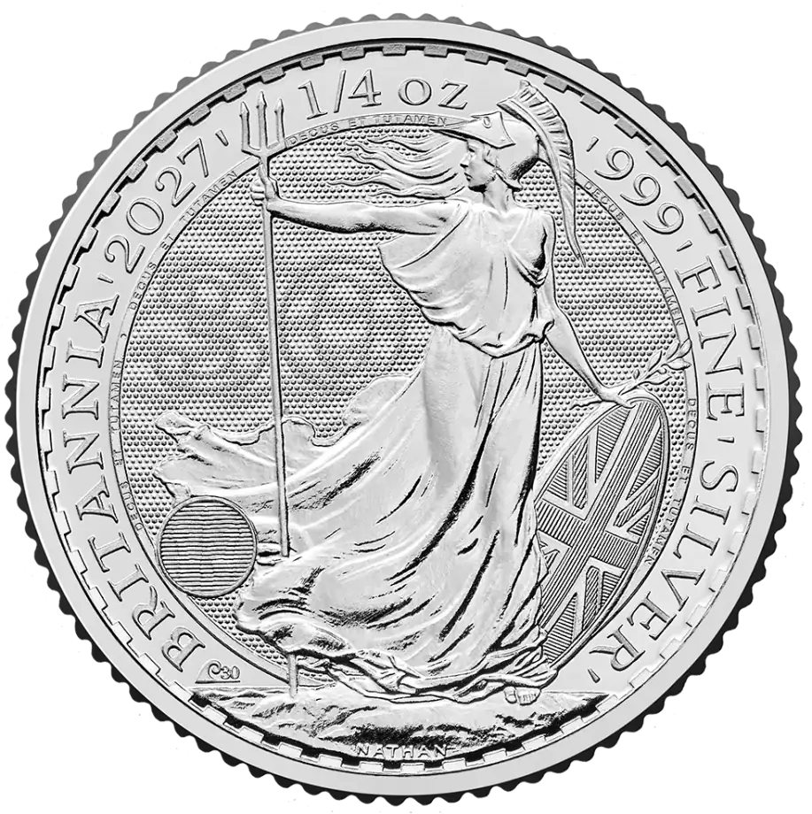 Britannia 1/4oz Silver Coin 2027 | margin scheme