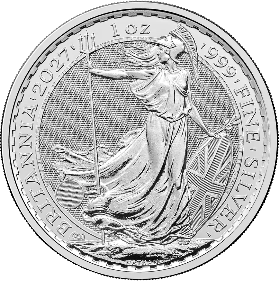 Britannia 1oz Silver Coin 2027 | margin scheme