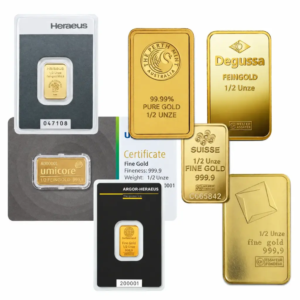 1/2oz Gold Bar | Pre-Owned