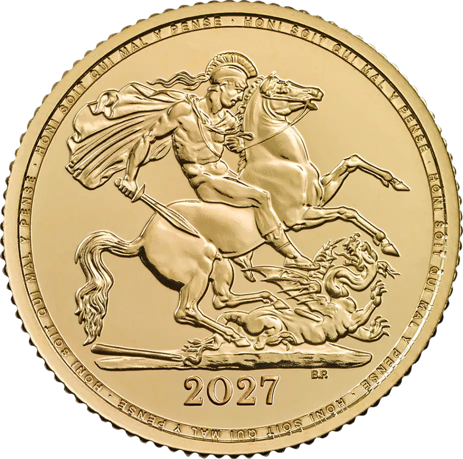Half Sovereign Charles III Gold Coin 2027