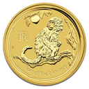 Lunar Monkey 1/10oz Gold Coin 2016