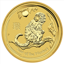 Lunar Monkey 1/20oz Gold Coin 2016