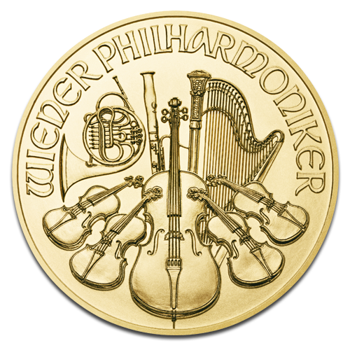 Vienna Philharmonic 1/2oz Gold Coin 2016