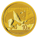 China Panda 1g Gold Coin 2016