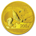China Panda 15g Gold Coin 2016