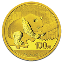 China Panda 8g Gold Coin 2016