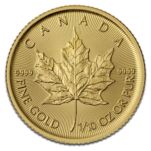 Maple Leaf 1/10oz Gold Coin 2016